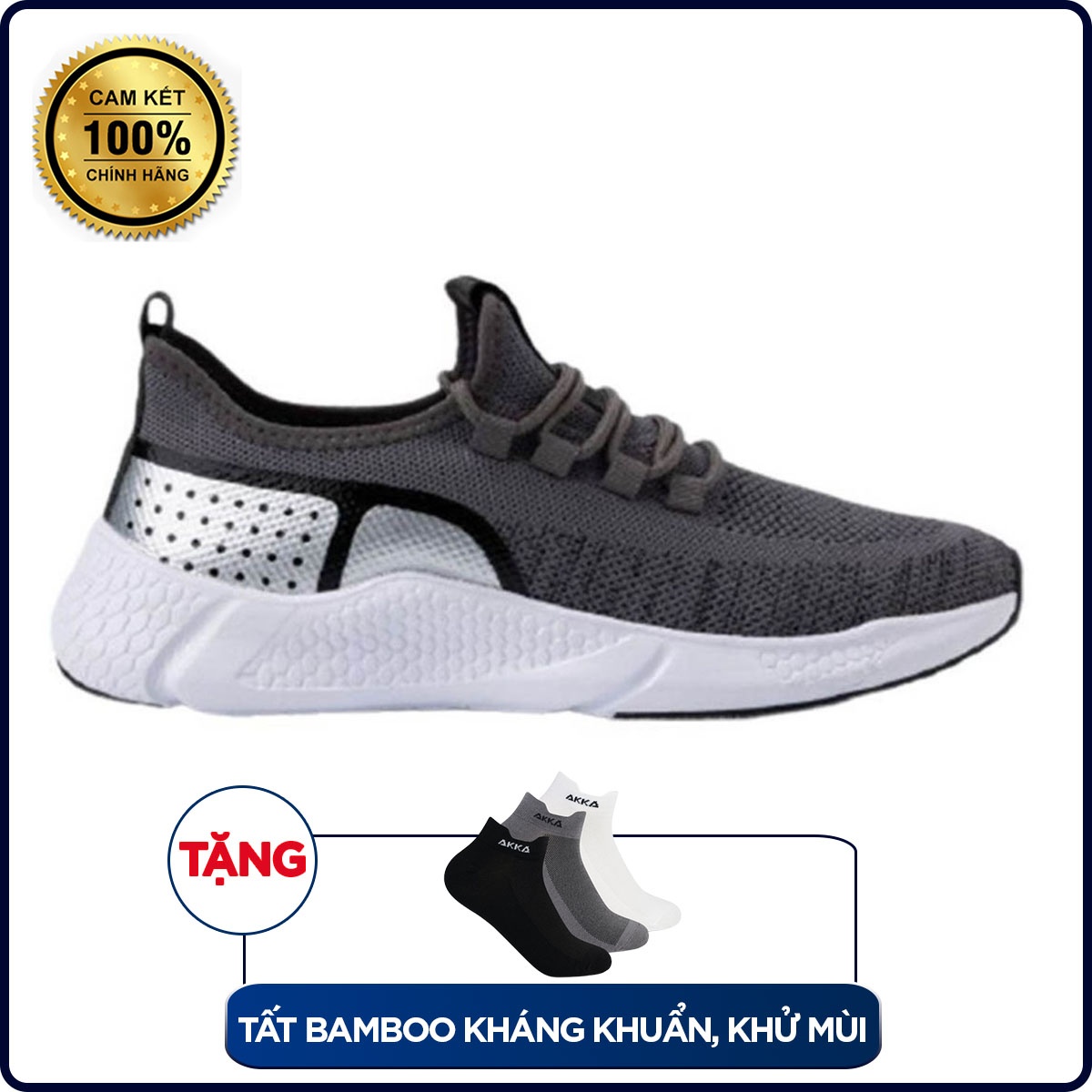 Giày AKKA FLYKNIT TRAINER - Ghi