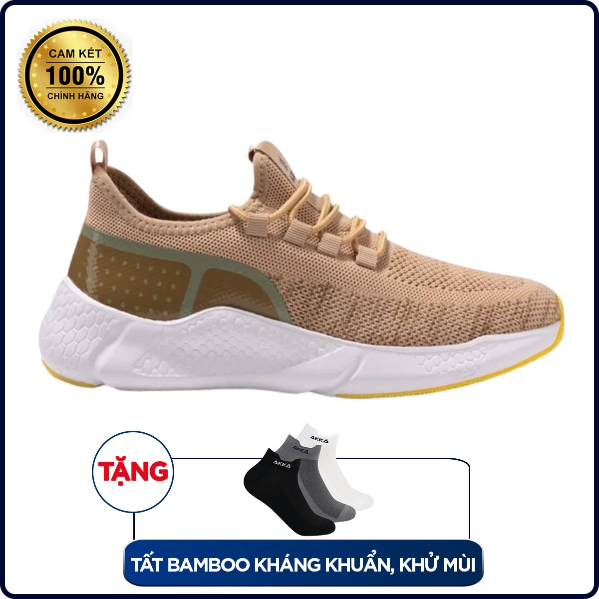 Giày AKKA FLYKNIT TRAINER - Vàng đất