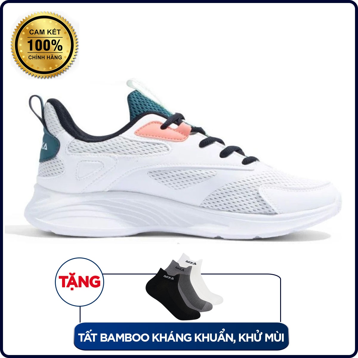 Giày AKKA thể thao+Giày thể thao AKKA Active 2201 - Tr/Xanh+37877452