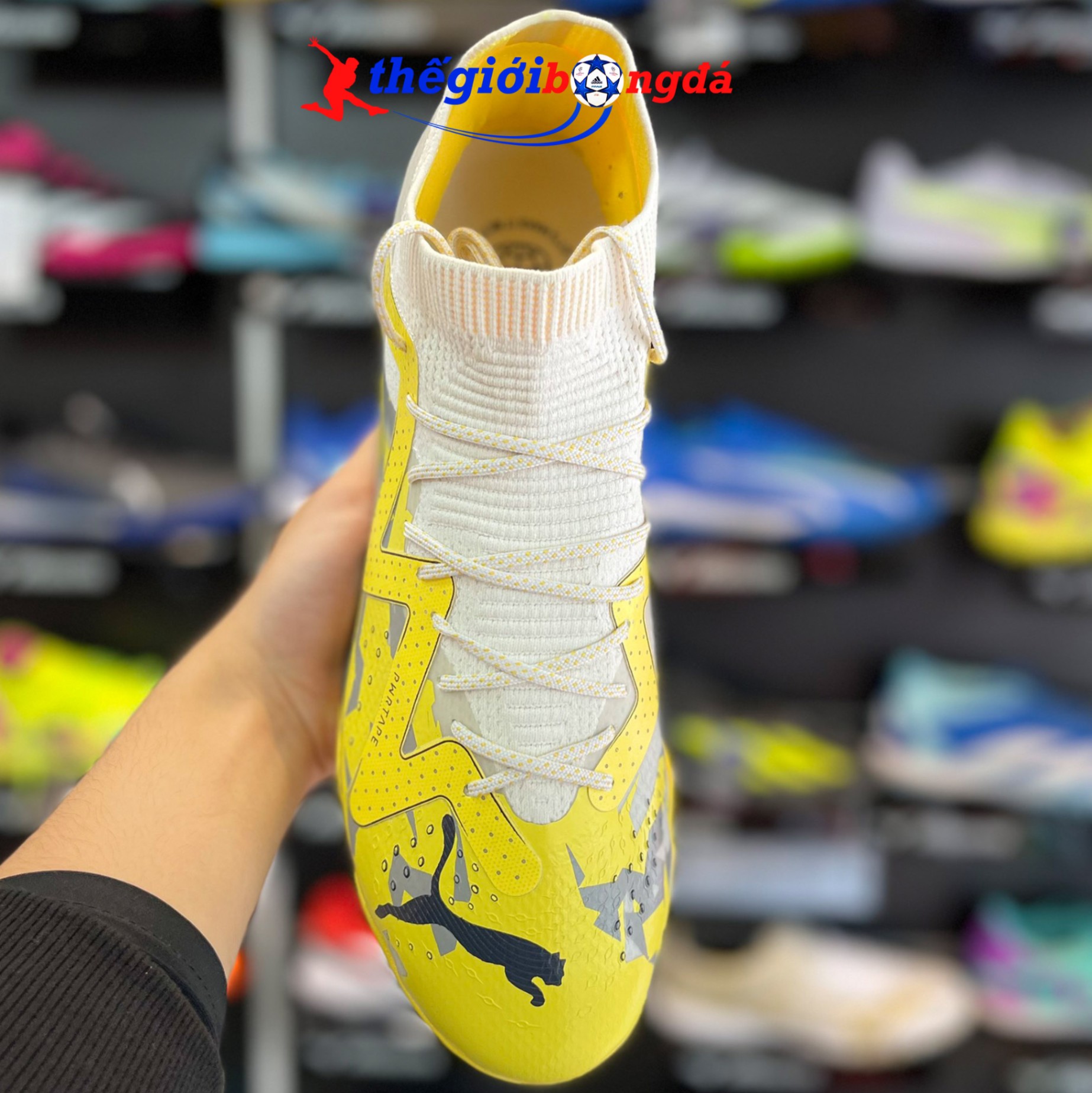 Puma Future Ultimate Cage Voltage Pack - Vàng/Xám 107364 04