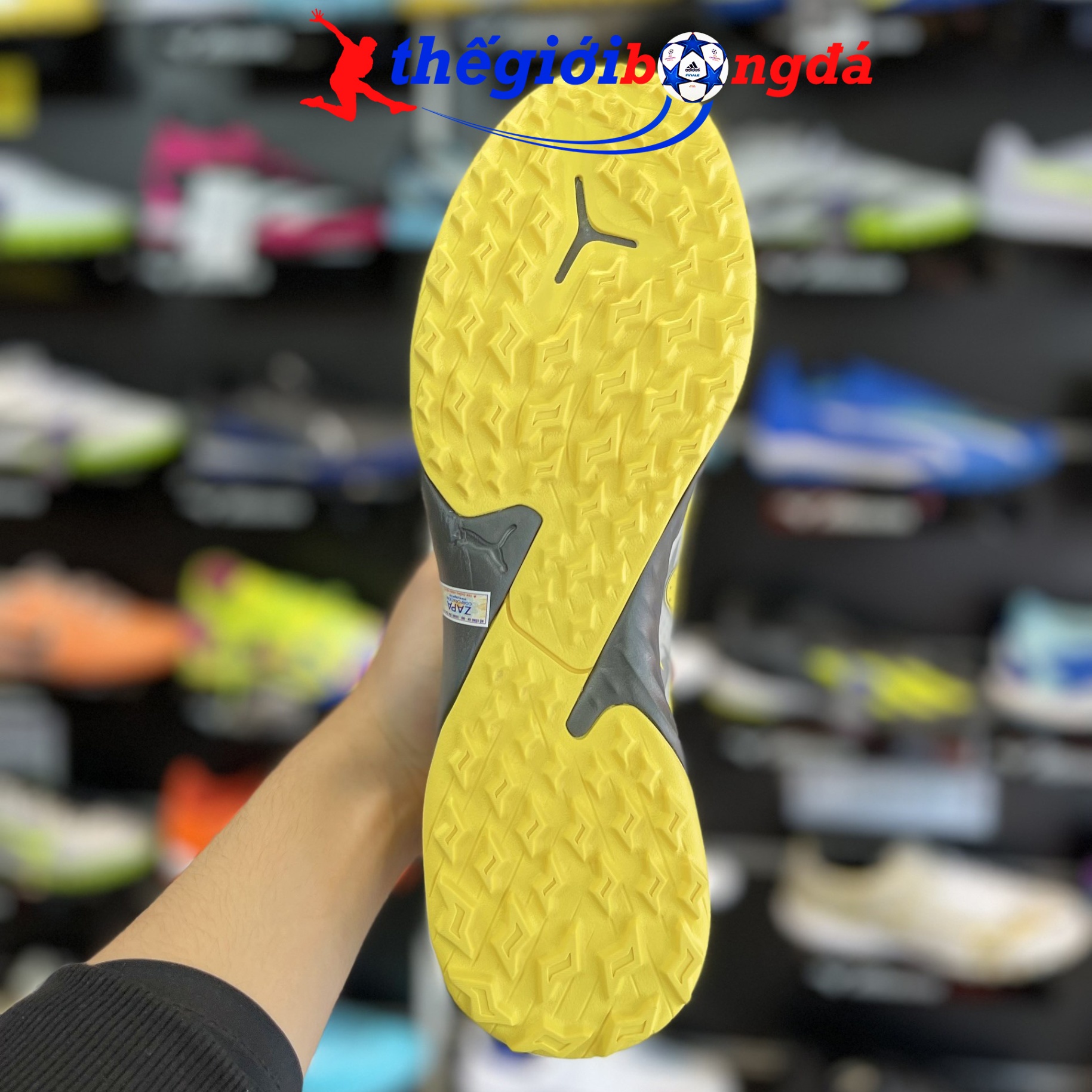 Puma Future Ultimate Cage Voltage Pack - Vàng/Xám 107364 04