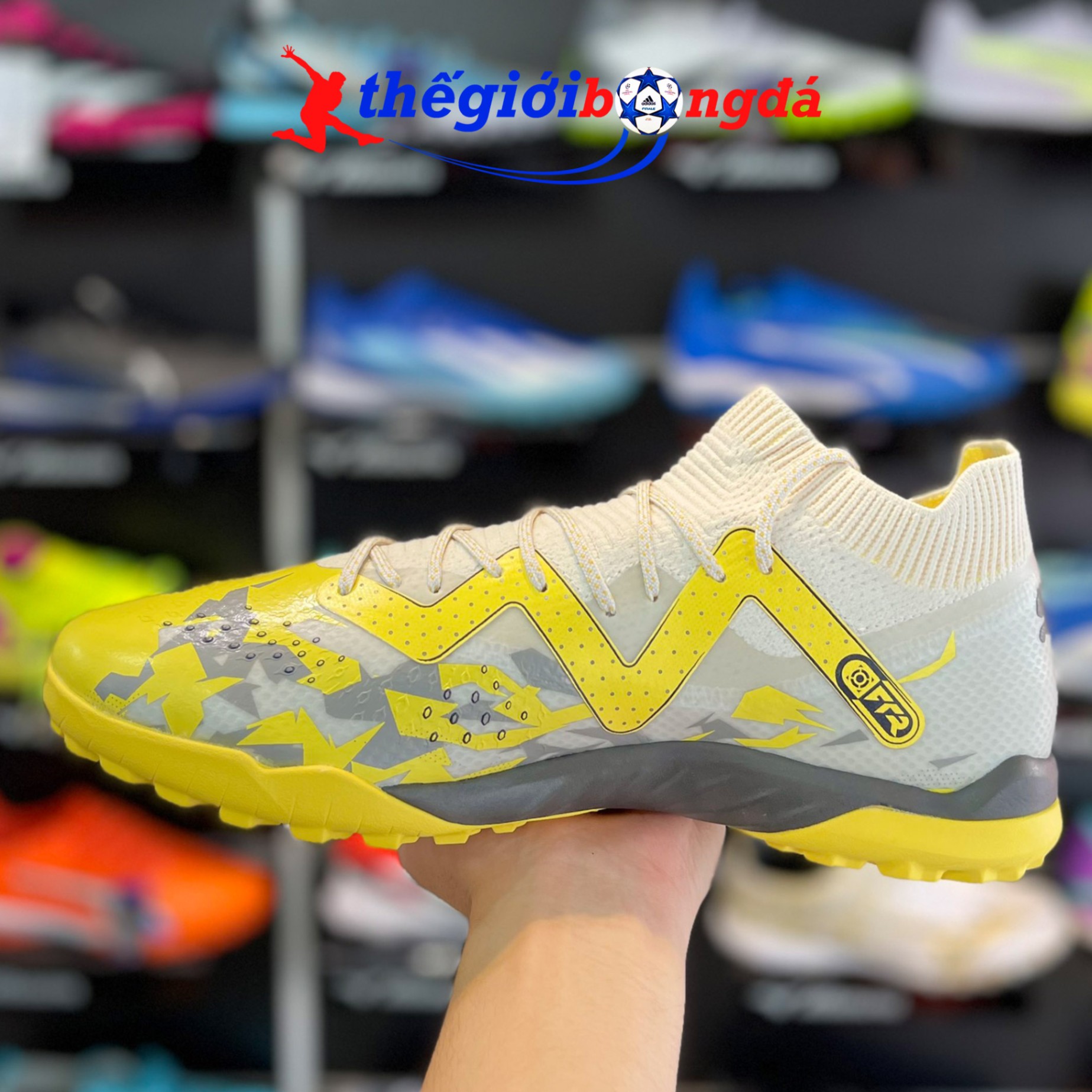 Puma Future Ultimate Cage Voltage Pack - Vàng/Xám 107364 04