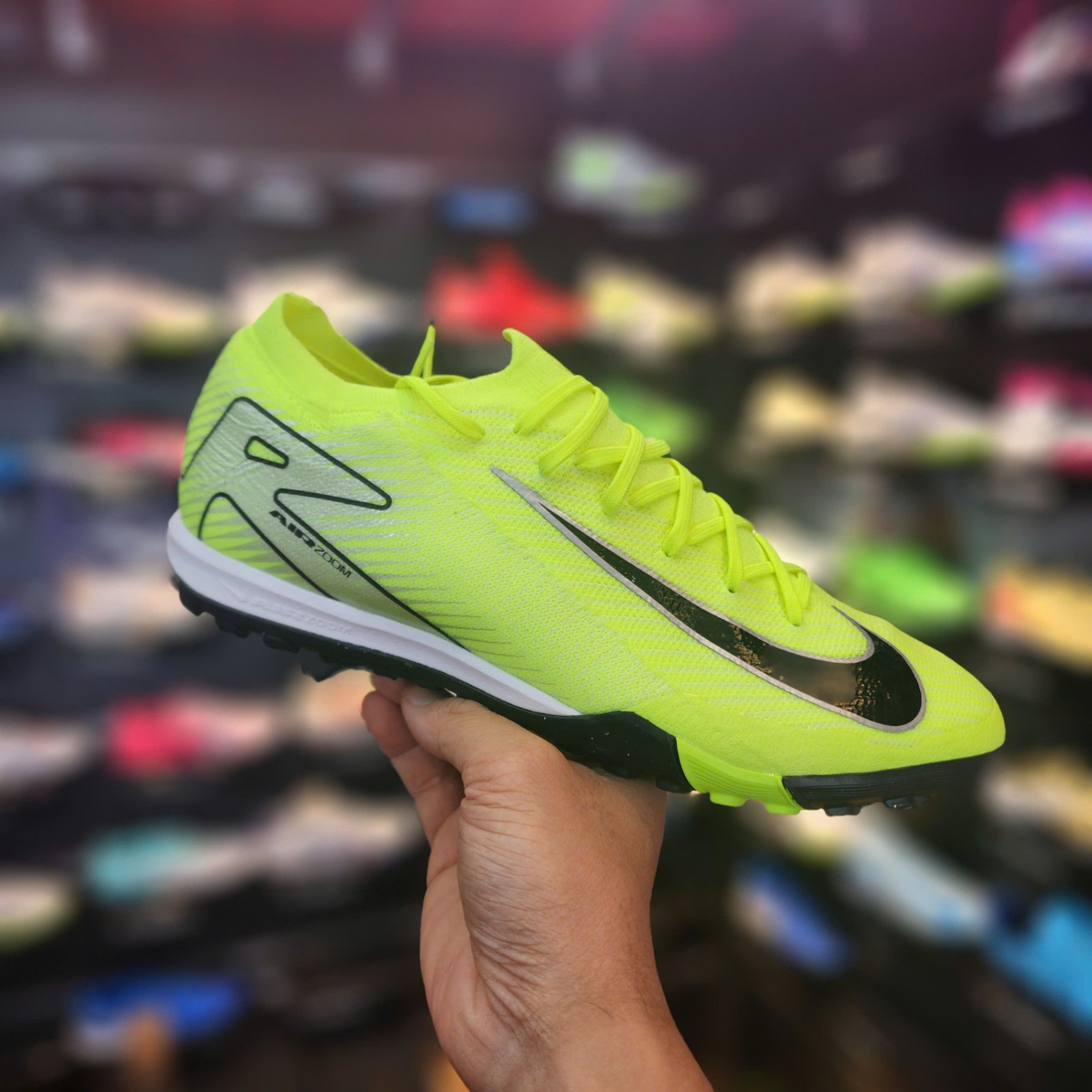Nike Mercurial Vapor 16 Pro Mad Voltage TF - Xanh dạ quang - FQ8687-700
