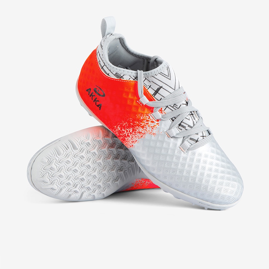 Giày AKKA Kid Speed 2-Bạc/cam