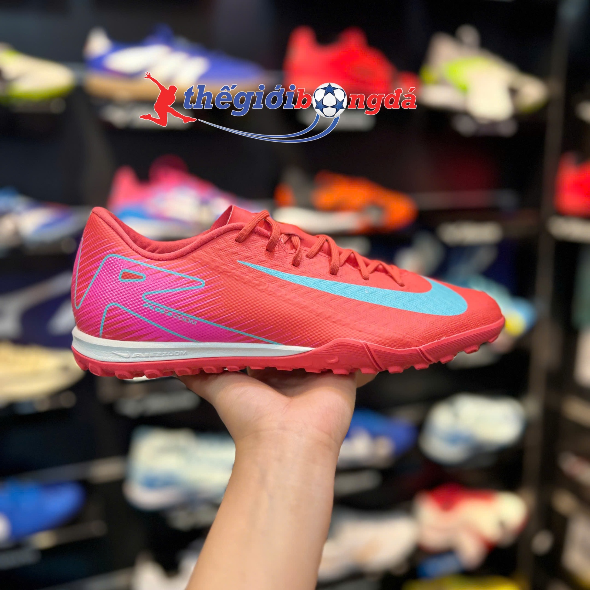 Nike Mercurial Vapor 16 Academy Mad Energy TF - Đỏ - FQ8449-800