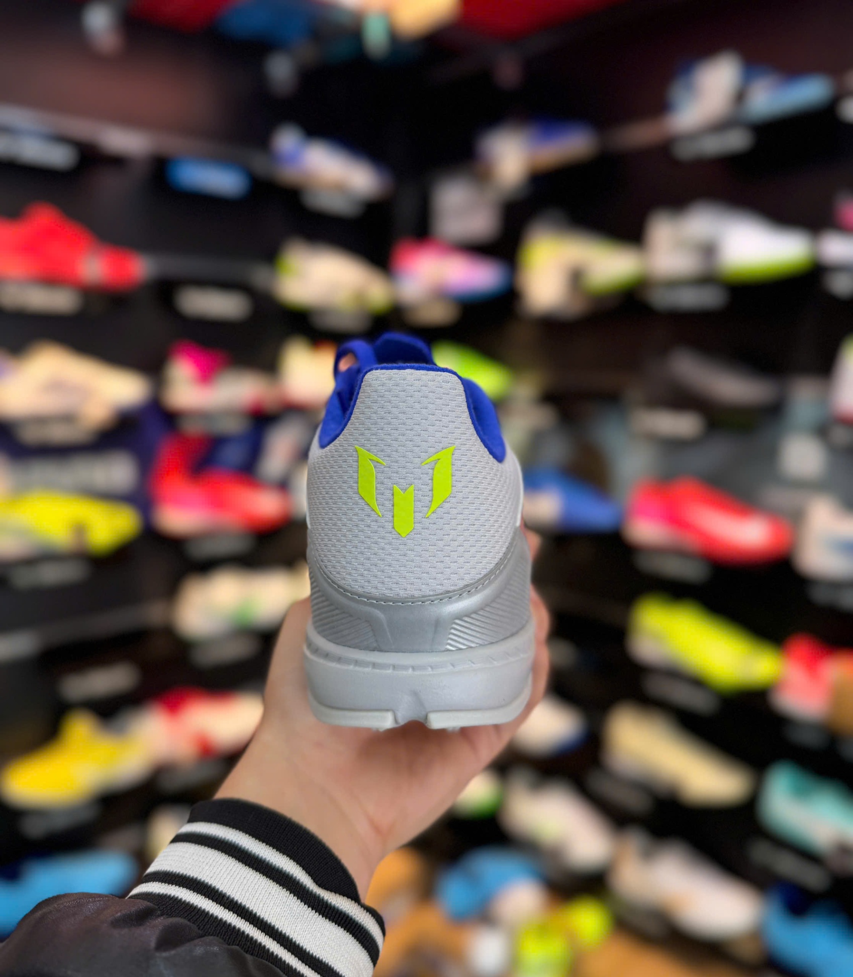 Adidas F50 Messi League La Vida Rapida TF - Bạc/xanh - IH0919