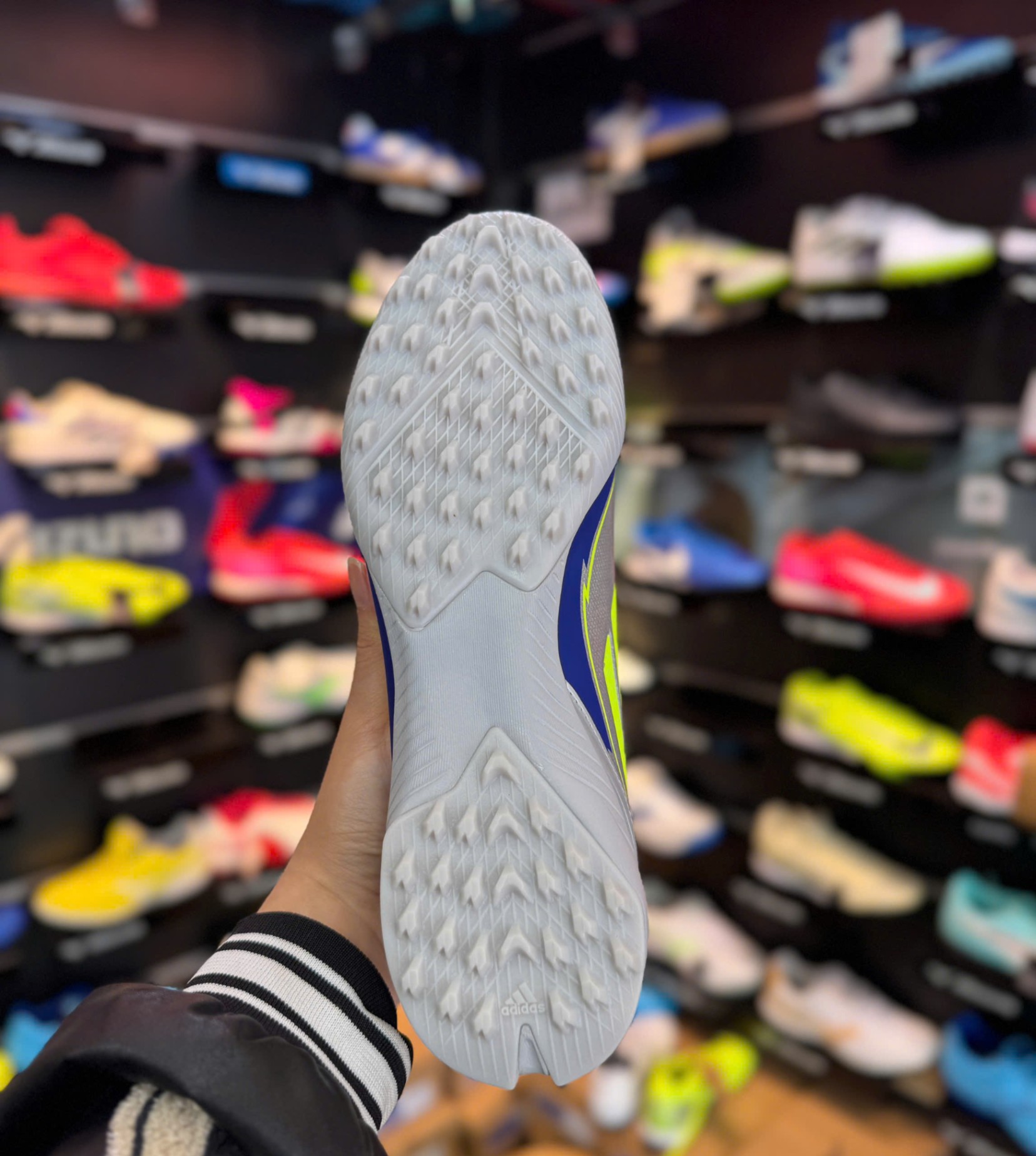 Adidas F50 Messi League La Vida Rapida TF - Bạc/xanh - IH0919