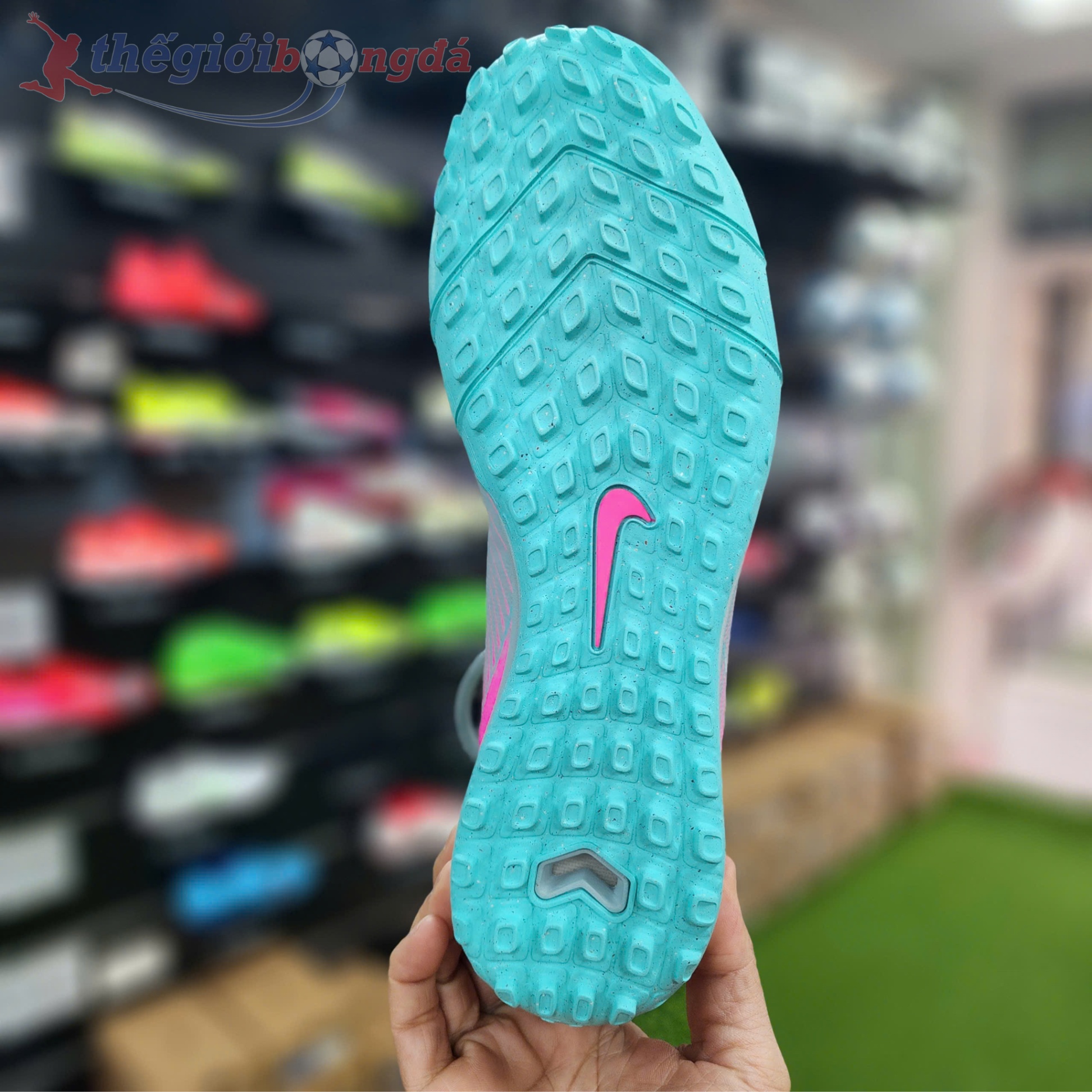 Nike Mercurial Vapor 16 Pro TF Refresh Prism Pack - Xám/hồng - FQ8687-301