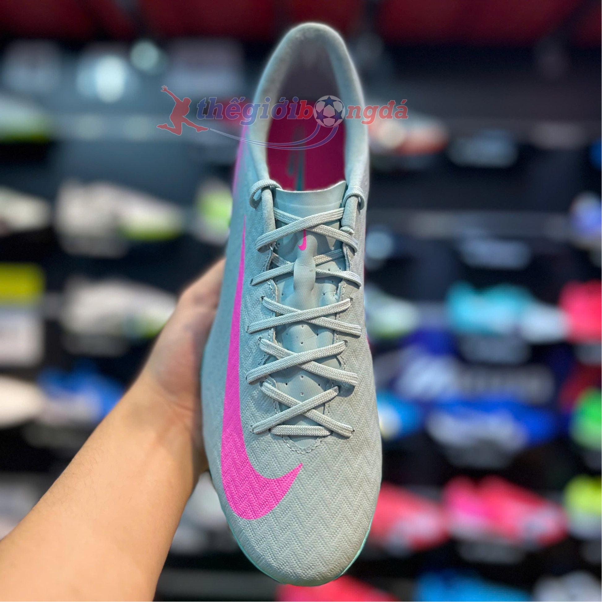 Nike Mercurial Vapor 16 Academy Prism/Refresh Pack - Xám/Hồng - FQ8449-301