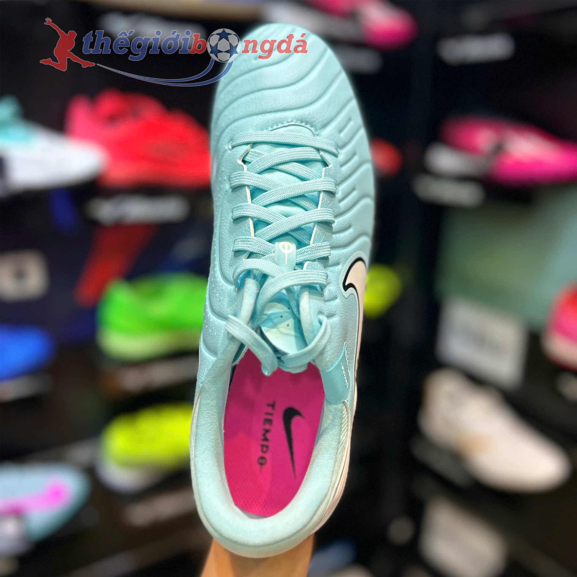 Nike Tiempo 10 Academy Prism/Refresh Pack TF - Xanh Ngọc - DV4342-401