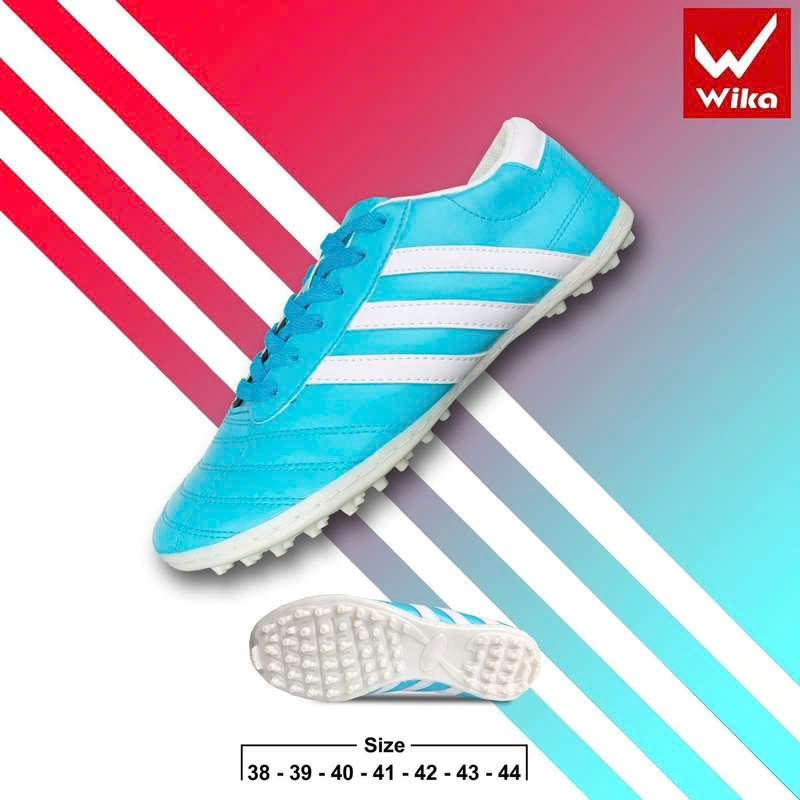 Giày ba sọc Wika CT3 - Xanh ngọc