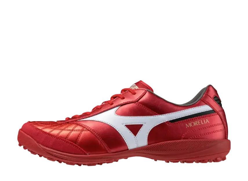 Mizuno Morelia Sala Made in Japan AS TF Red Ruby - Red/White Q1GB250260 - 43