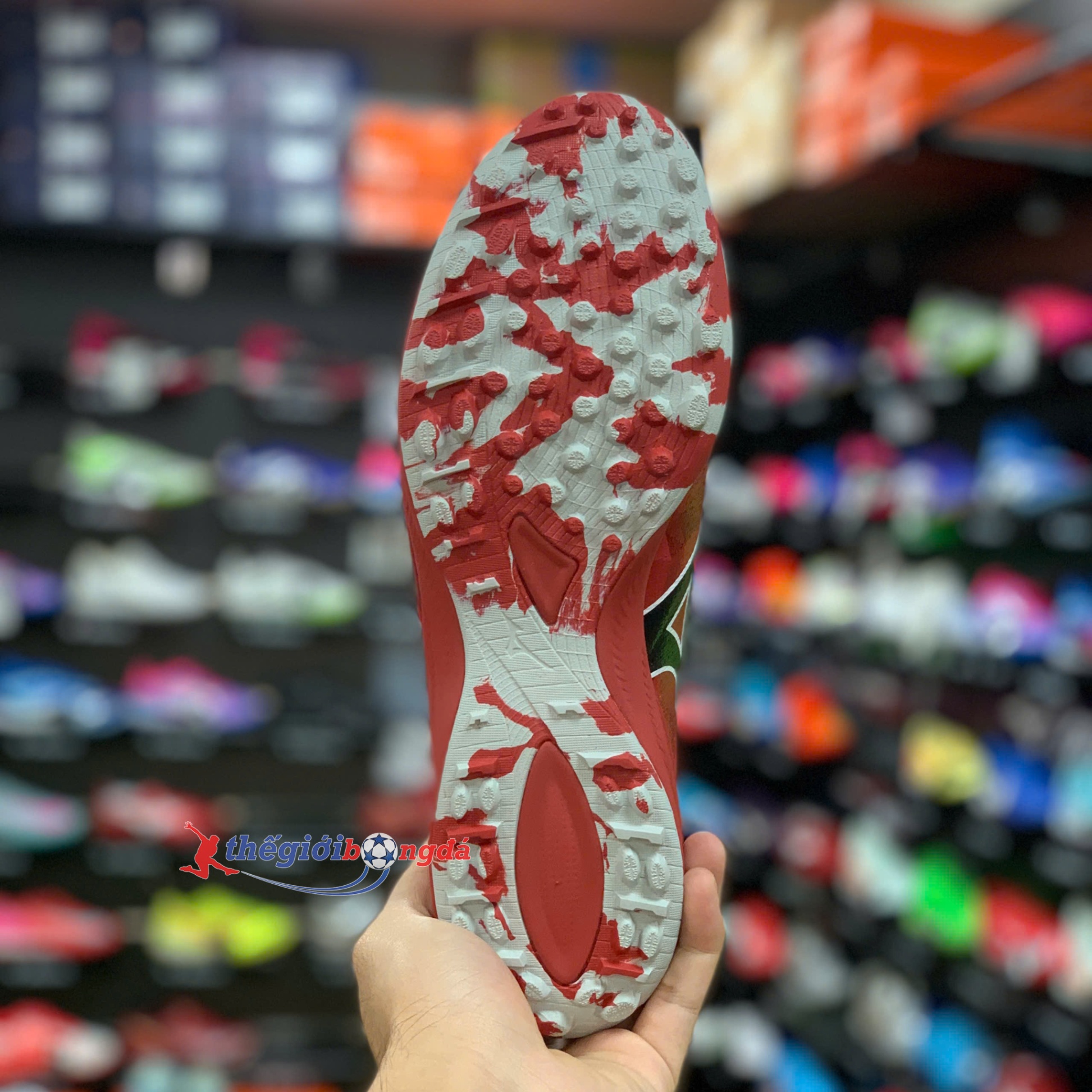 Mizuno Alpha II Elite TF Red Ruby Pack P1GD256260