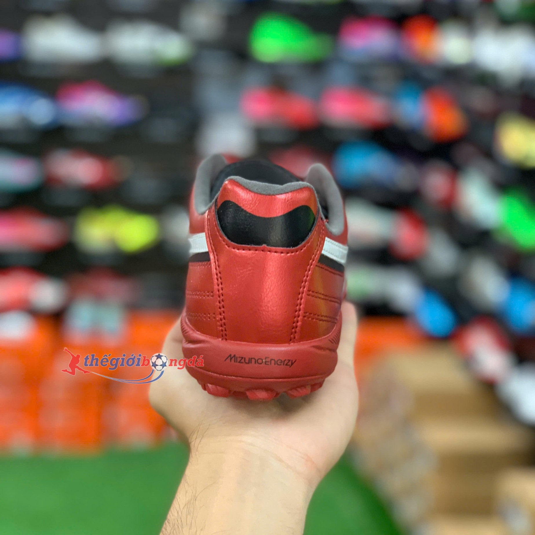 (Đế mới) Mizuno Morelia Sala Pro AS TF Red Ruby Q1GB251360