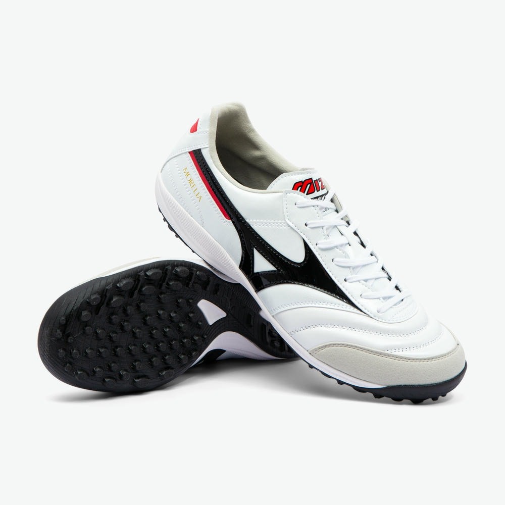 (bản đế mới) MIZUNO MORELIA SALA ELITE TF - Q1GB251209 - TRẮNG/ĐEN