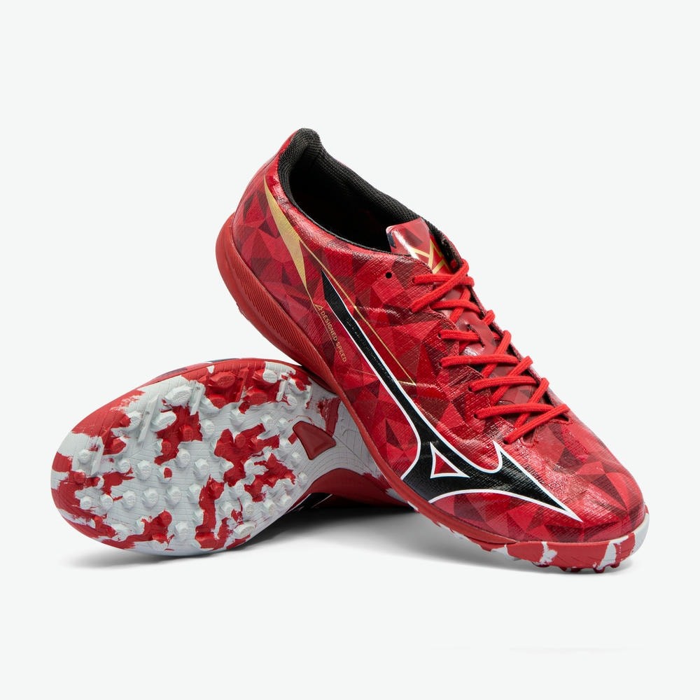 Mizuno Alpha II Elite TF Red Ruby Pack P1GD256260