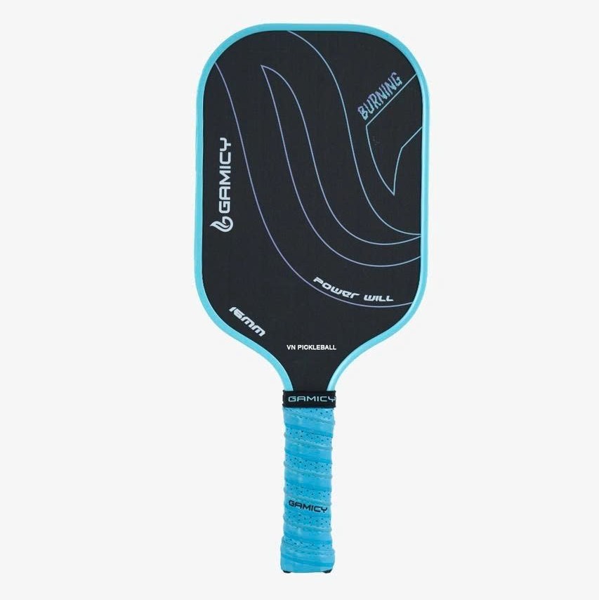 Vợt Pickleball Gamicy Burning T700 16mm - Xanh