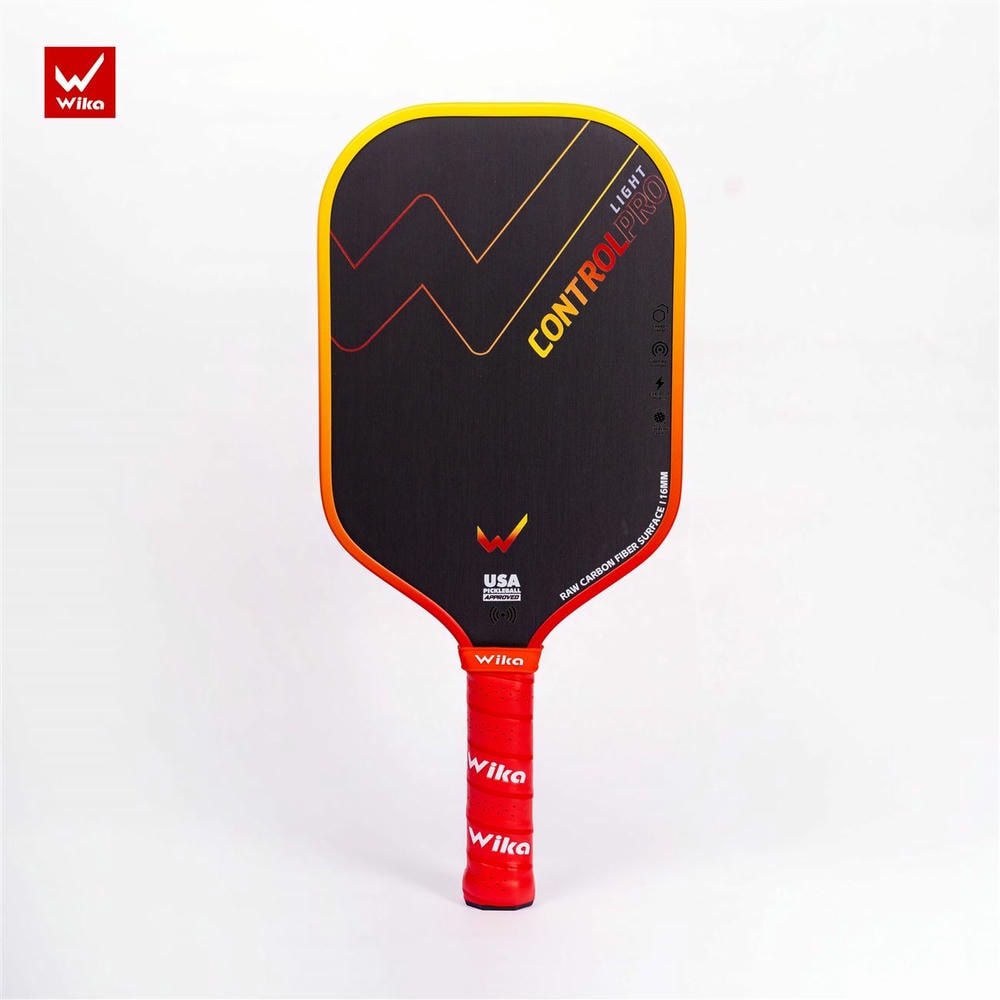Vợt pickleball Wika Control Pro 16mm - Đỏ vàng