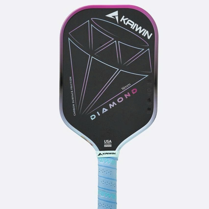 Vợt Pickleball Kaiwin Diamond 16mm - Xanh ngọc