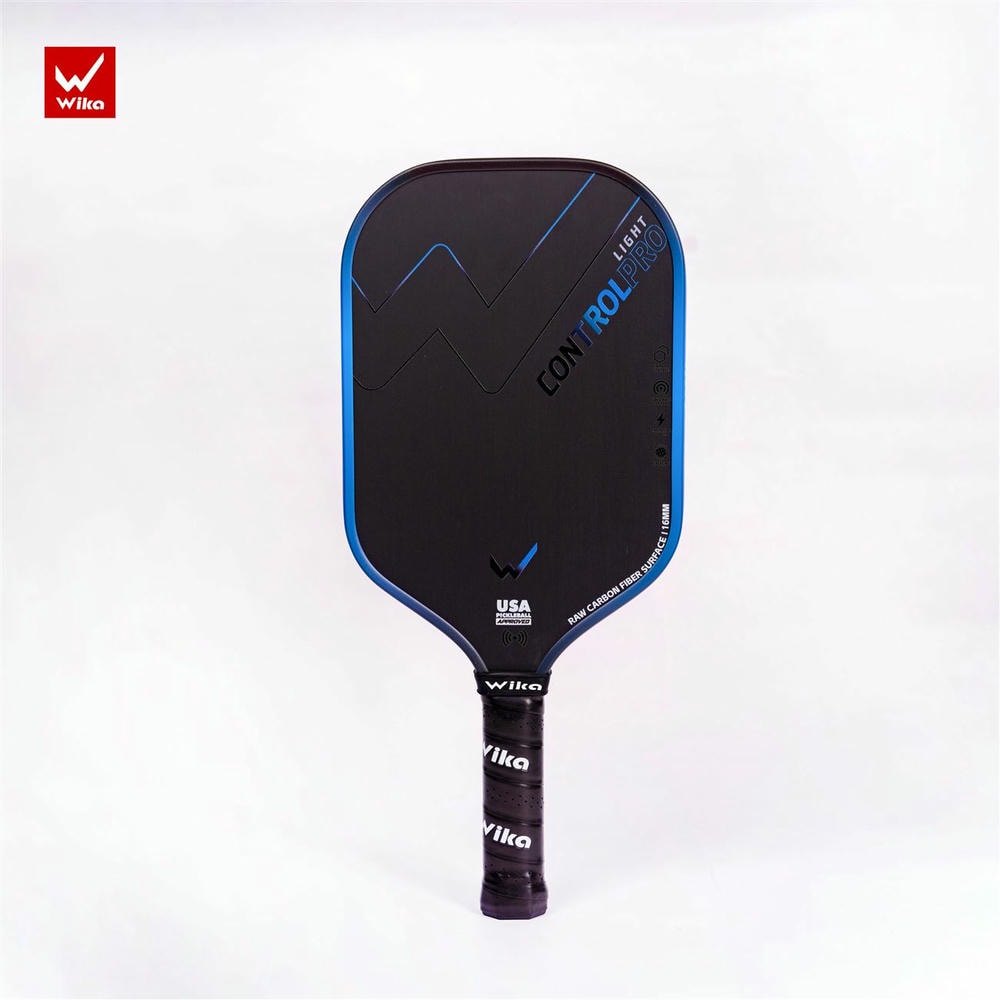Vợt pickleball Wika Control Pro 16mm - Đen xanh