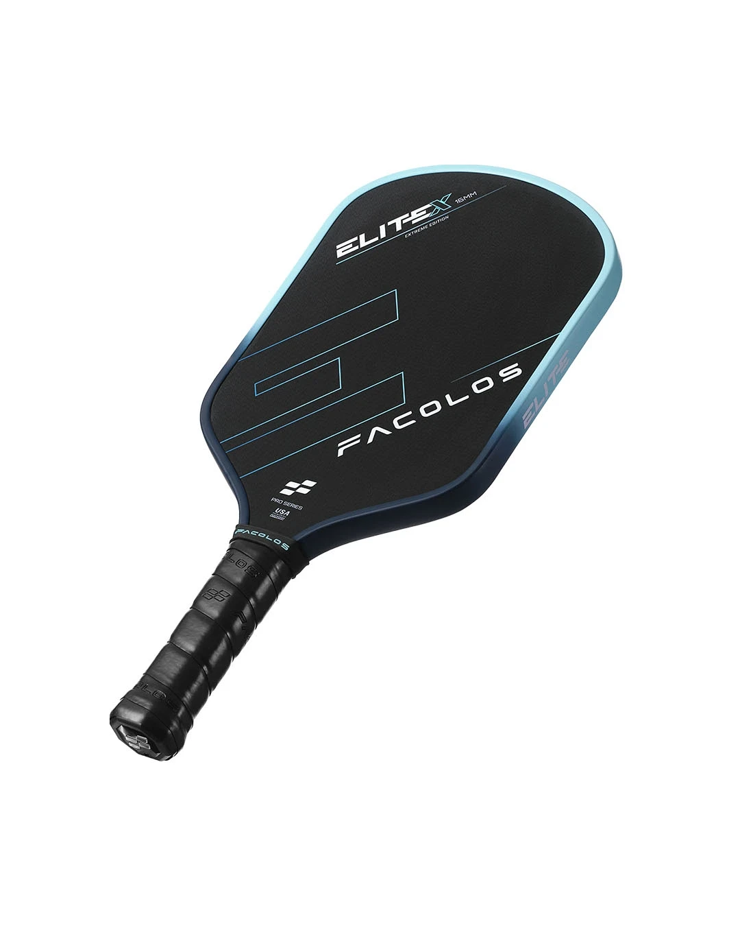 Vợt Pickleball Chính Hãng Facolos Pro Series – Elite X 16mm - Blue