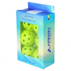 Hộp 6 Bóng Pickleball Kaiwin PK26L Indoor - Xanh Lá