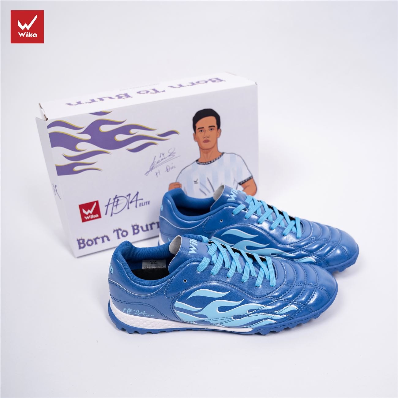 Giày Đá Bóng Wika HĐ14 Elite TF