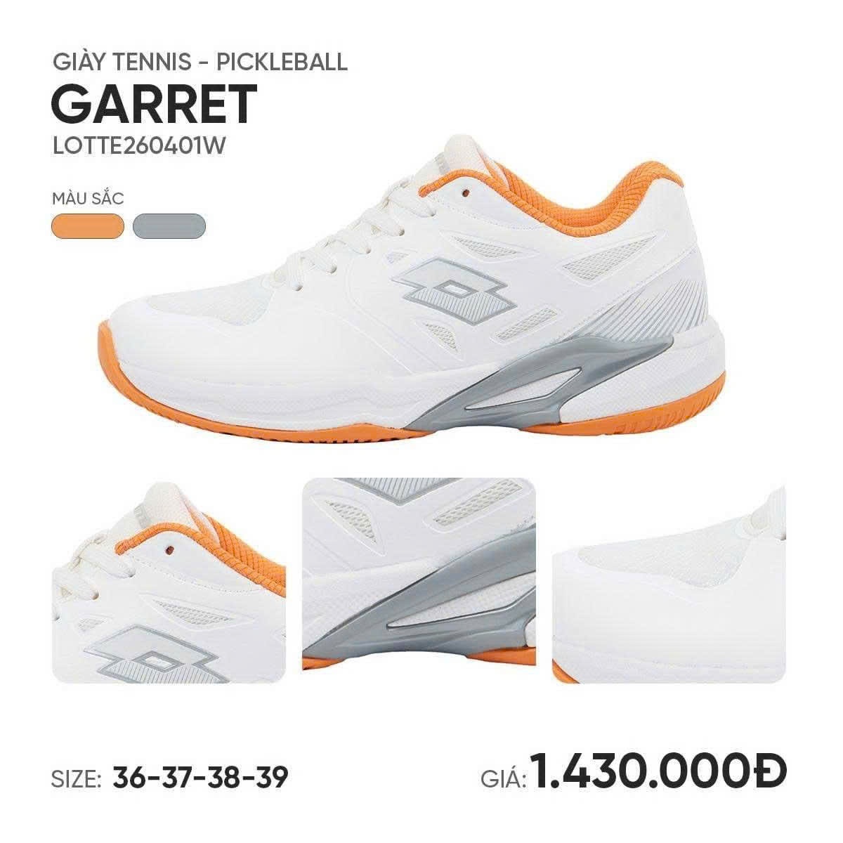 Giày Tennis Pickleball Lotto Garret LOTTE260401W