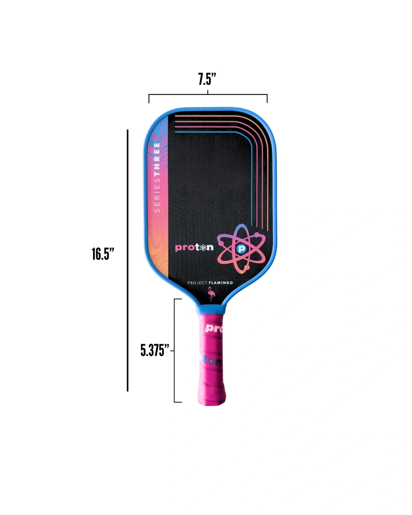 Vợt Pickleball Proton Series 3 Project Flamingo 15mm