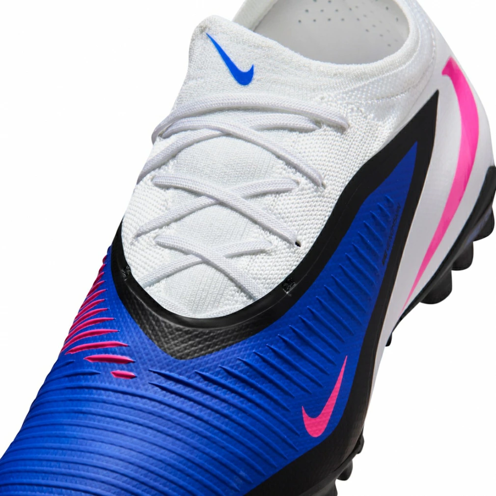 Giày đá bóng Nike Phantom 6 Pro Low TF Attack - HJ4123-446 - Xanh Trắng