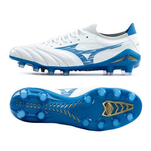 Mizuno MORELIA NEO IV BETA ELITE FG - P1GA244225 - Trắng/Xanh