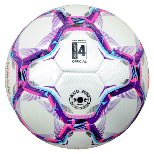 Bóng đá AKpro AF2600 Tím size 4