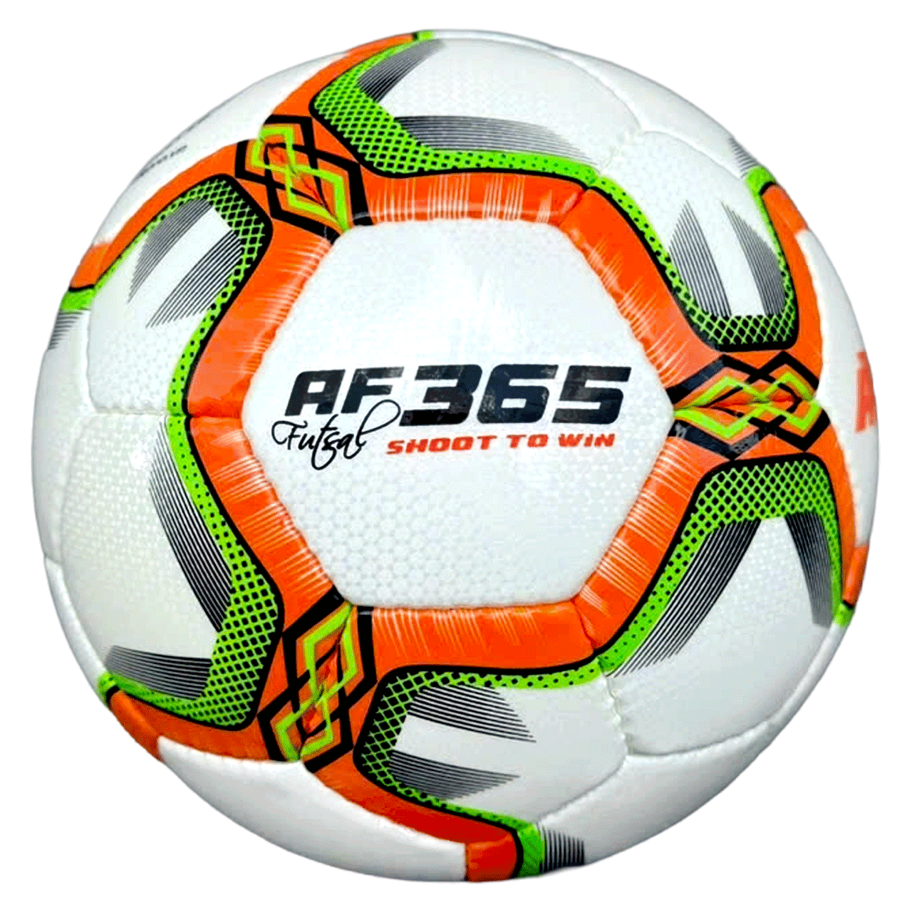 Bóng đá Futsal AKpro AF365 - Trắng Cam - Size 4