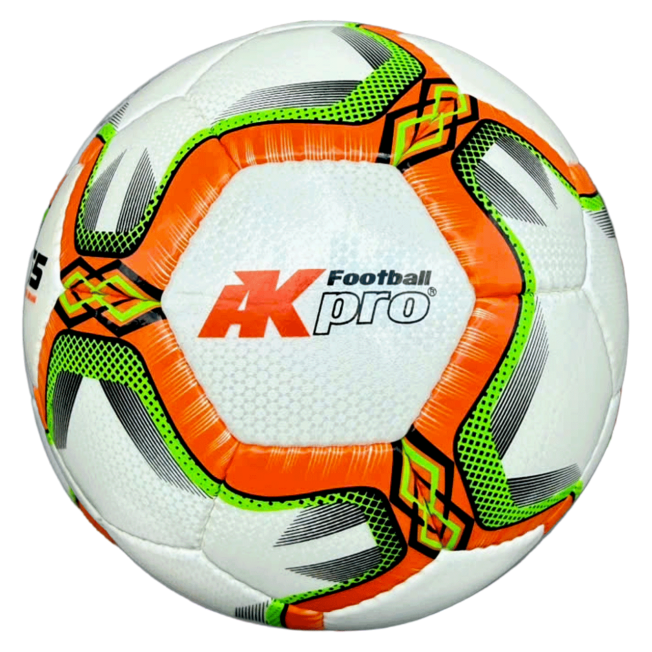 Bóng đá Futsal AKpro AF365 - Trắng Cam - Size 4