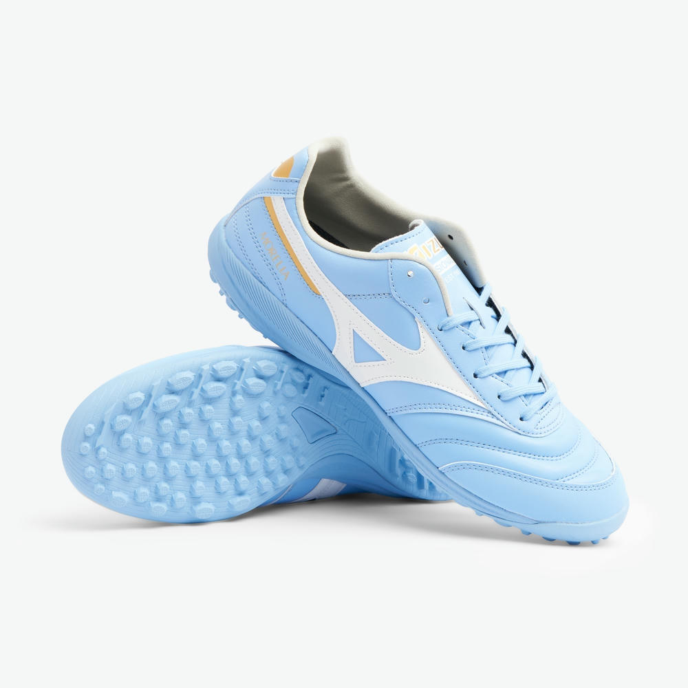 Giày đá bóng cỏ nhân tạo Mizuno Morelia Sala Pro AS TF - Xanh/Trắng Q1GB261325