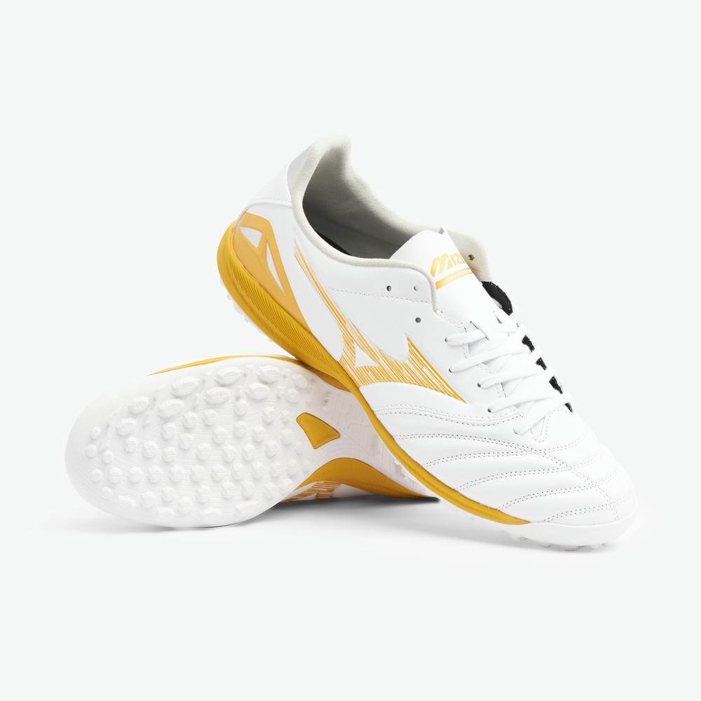 Giày đá bóng cỏ nhân tạo Mizuno Morelia Neo IV Pro TF - White Gold P1GD263550