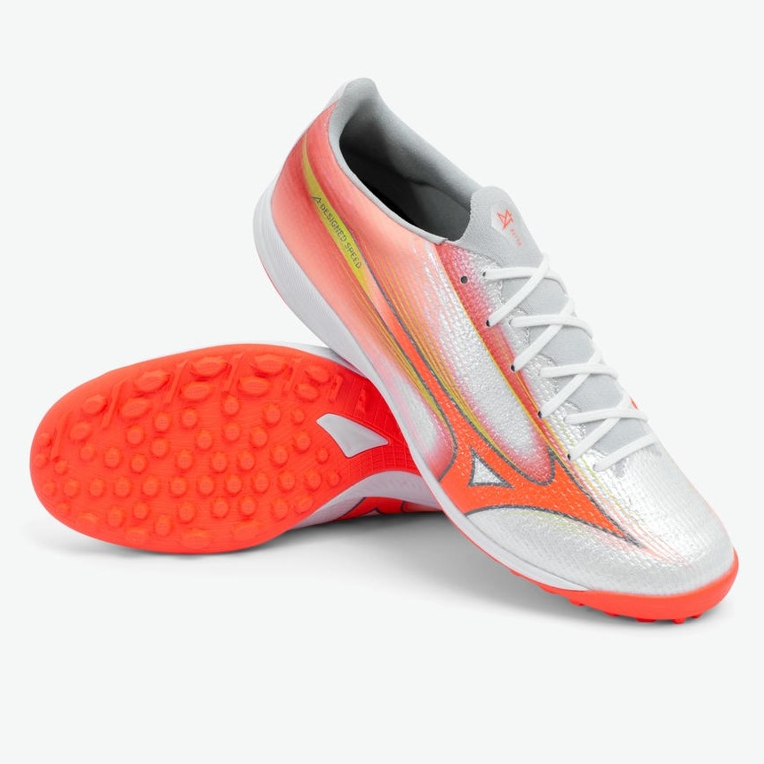 Mizuno Alpha 3 ELITE TF Prism White trắng cam P1GD266254