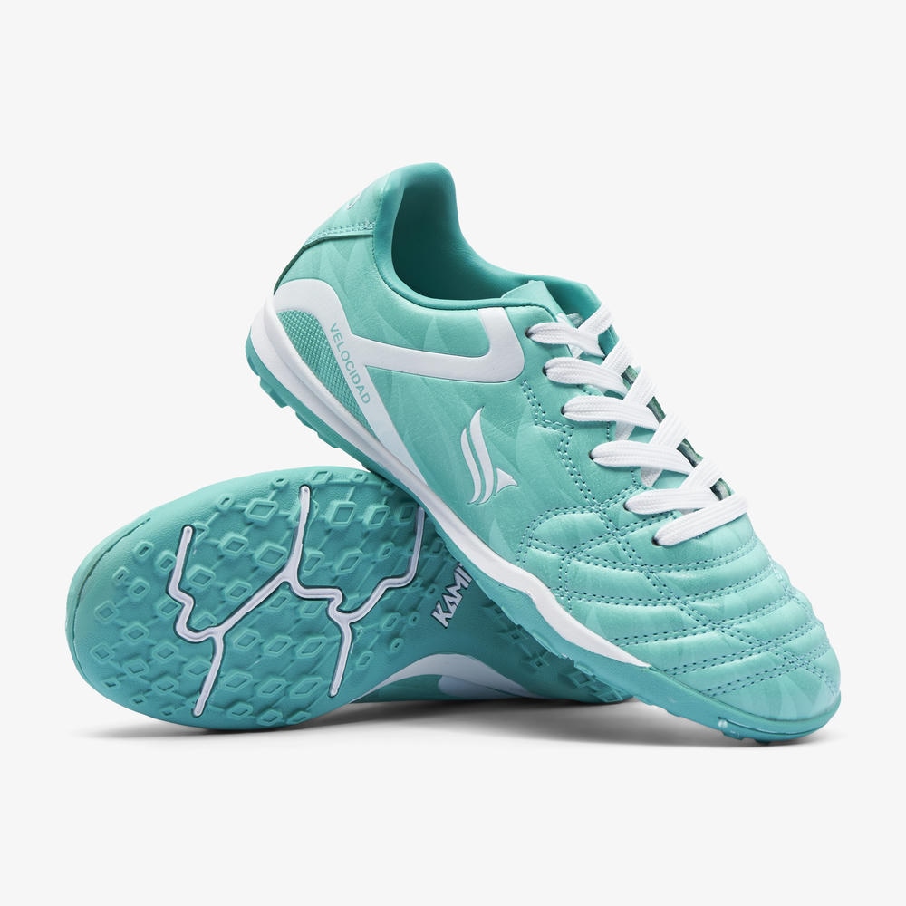 Kamito Velocidad Kid TF Fire Back - Xanh mint