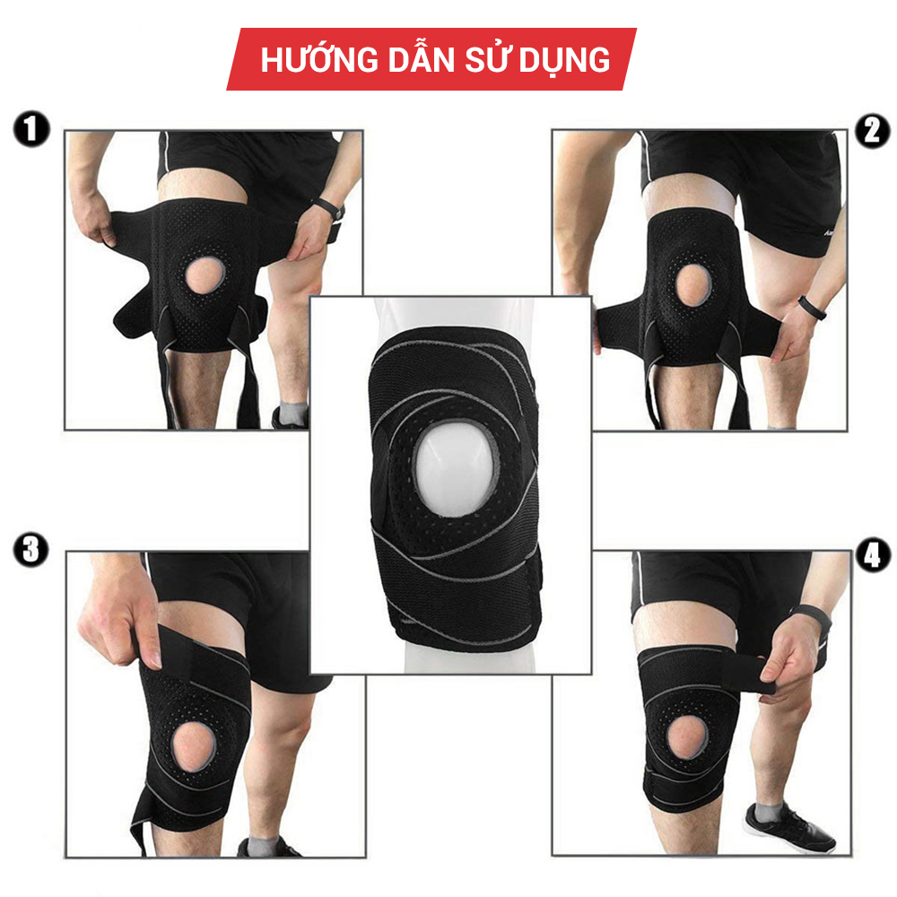 Bó gối, bảo vệ khớp gối GoodFit GF512K