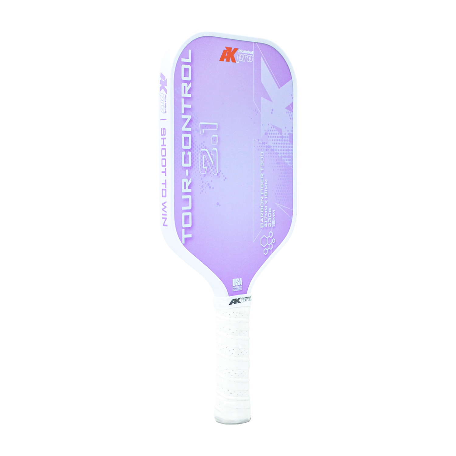 Vợt Pickleball Akpro TOUR-CONTROL 2.1 Carbon T300