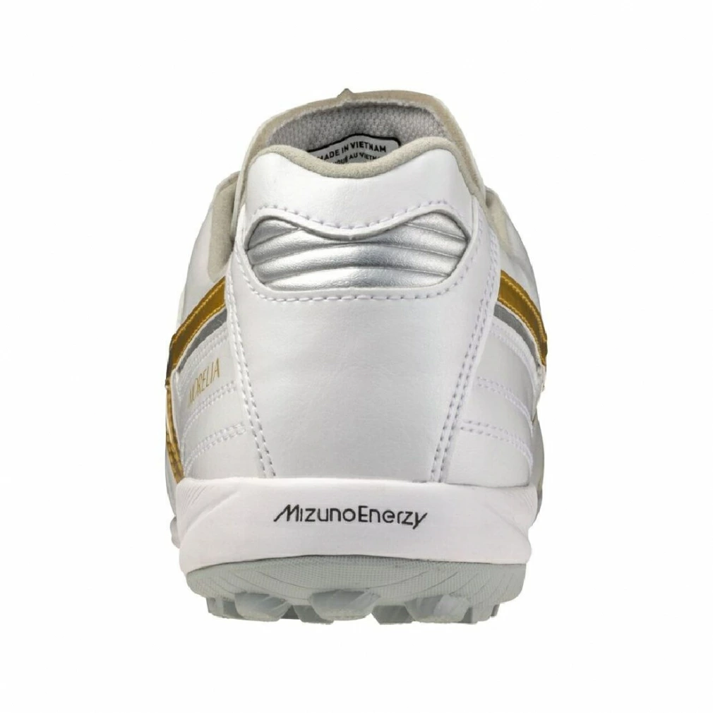 Mizuno Morelia Sala Elite AS TF Trắng Vàng - White/Gold Q1GB261250