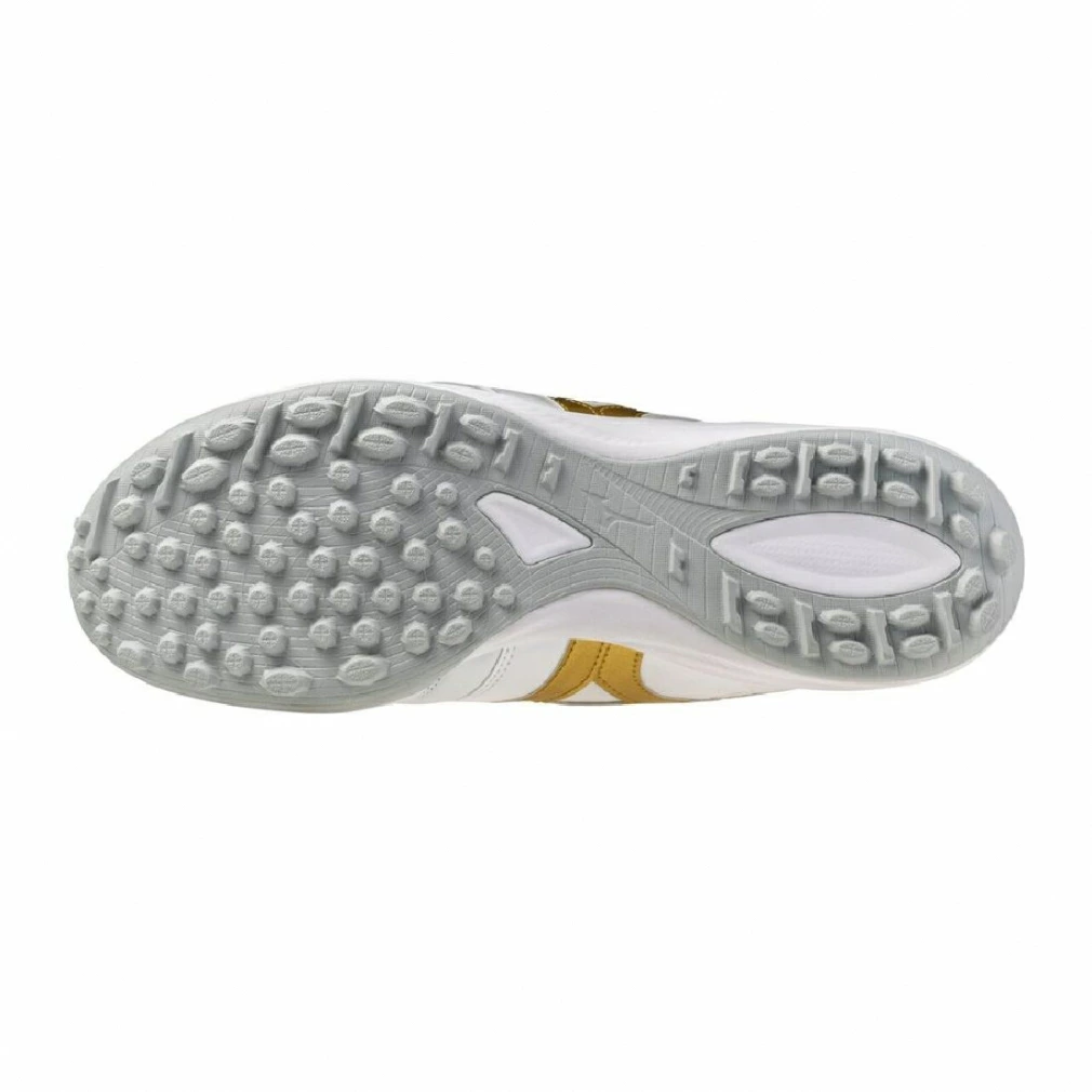 Mizuno Morelia Sala Elite AS TF Trắng Vàng - White/Gold Q1GB261250