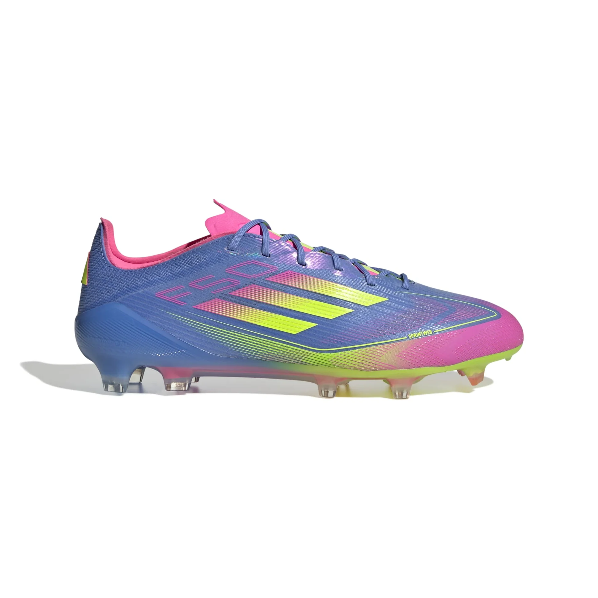 Adidas F50 Elite FG - Blue Fusion/Lucid Lemon/Lucid Pink IE1201