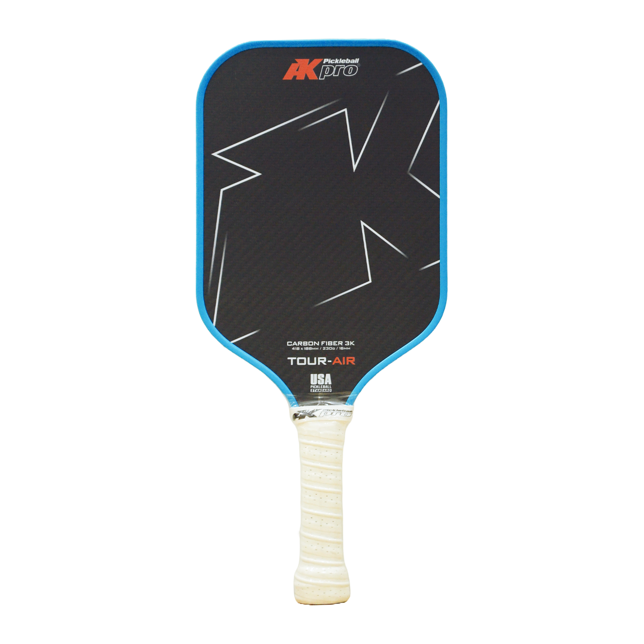 Vợt Pickleball AKpro TOUR-AIR Xanh – Carbon 3K