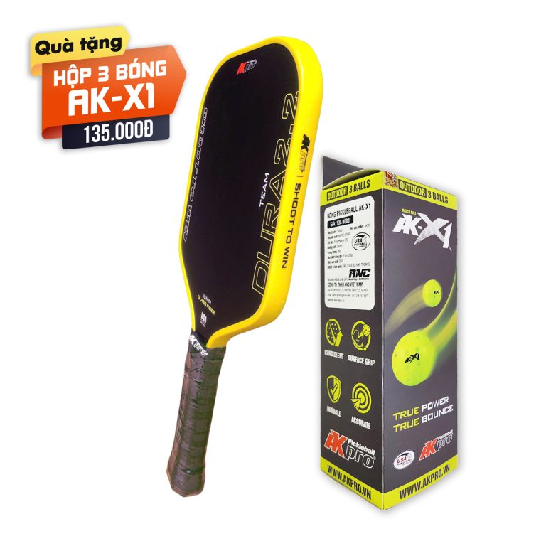 Vợt Pickleball AKpro Team Dura 2.2