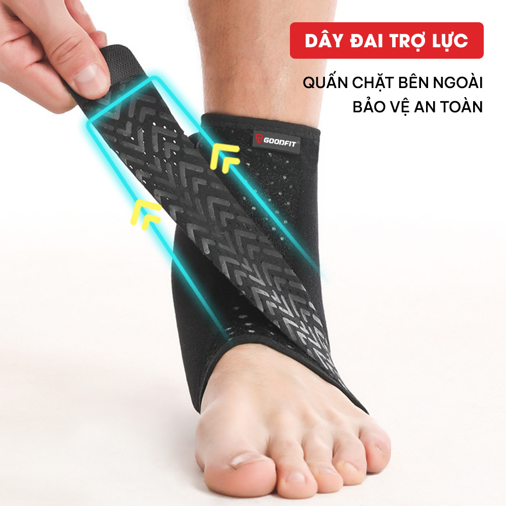 Bảo vệ cổ chân GoodFit GF618A (chân phải)