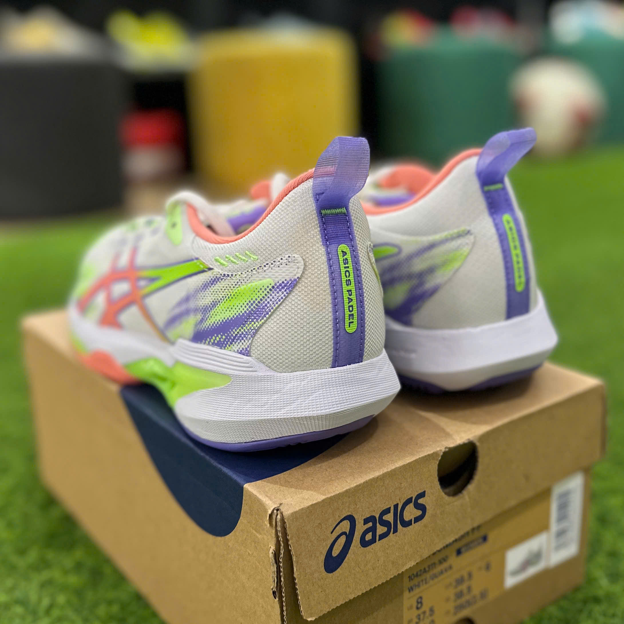 Giày Pickleball/Tennis Nữ Asics Sonic Smash FF Trắng XLá - 1042A311-100
