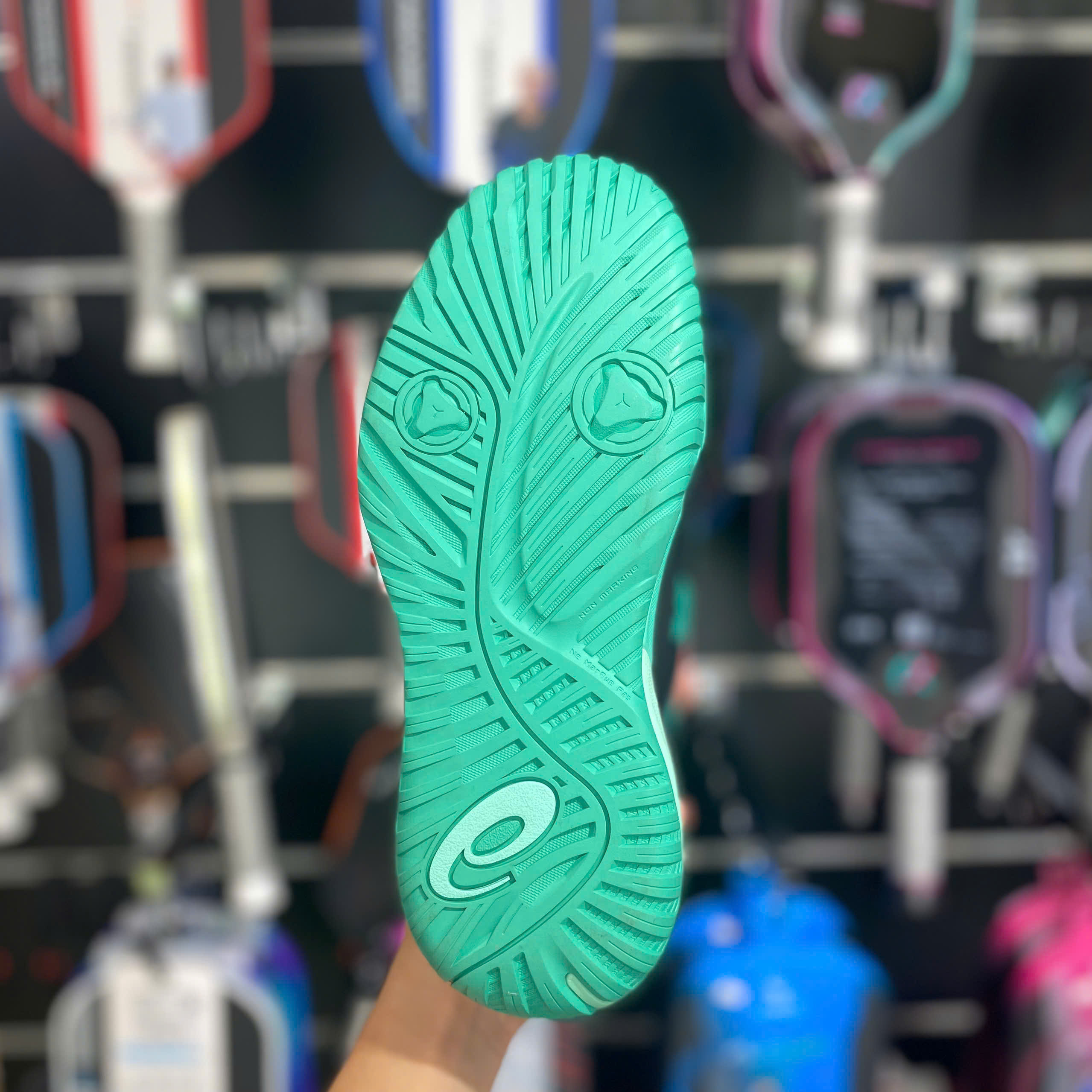 Asics GEL-RESOLUTION X đen xanh lá 1041A481-003