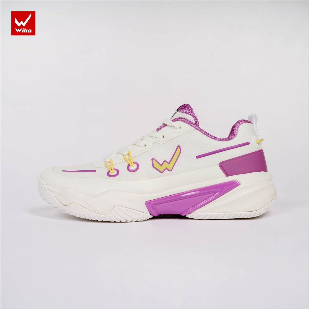 Giày Pickleball Wika Vanta Trắng Tím