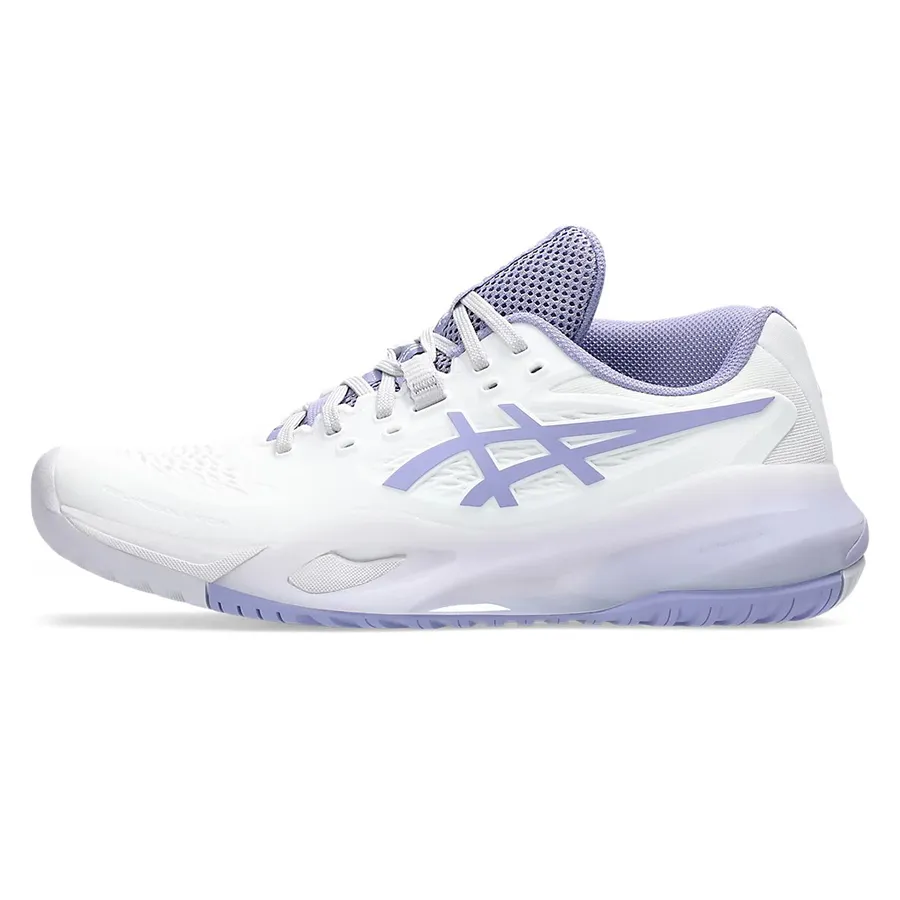Giày Pickleball/Tennis Nữ Asics GEL-RESOLUTION Trắng Tím 1042A279-105